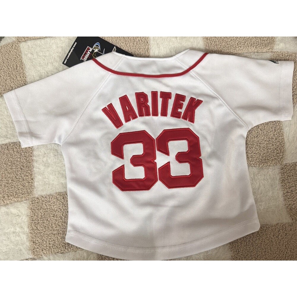 Jason Varitek Boston Red Sox Majestic Jersey 12M Baby Infant White MLB No.33 NWT